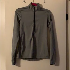 Nike Long Sleeve 3/4 zip Dri-fit